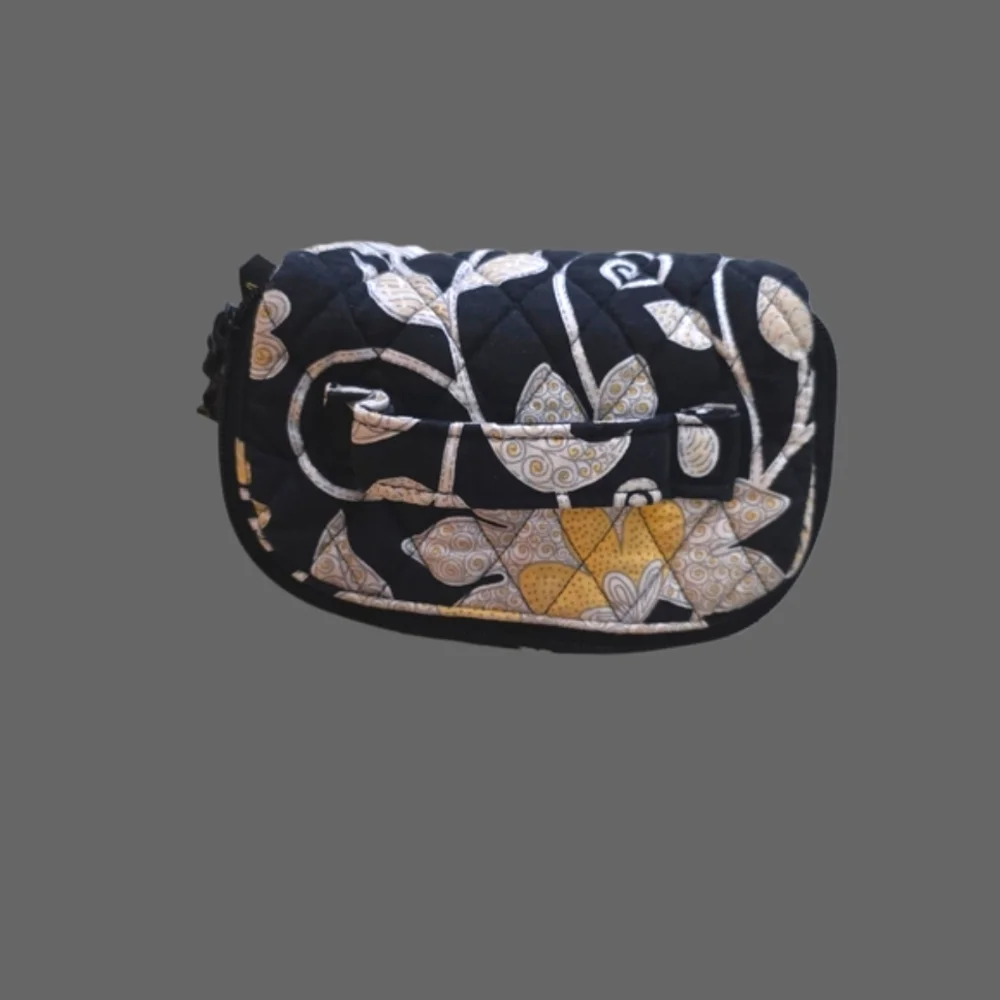 Vera Bradley Retired Yellow‎ Bird Pattern Tote With Bonus Travel Jewelry …